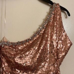 Formal sequin gown